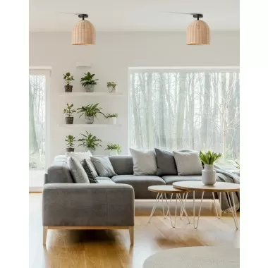 Adesso Bahama Flush Mount 