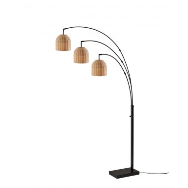 Adesso Bahama 3-Arm Arc Lamp