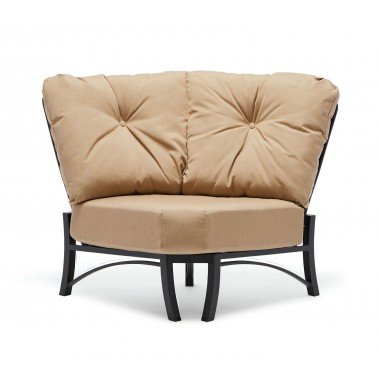 Woodard Cortland Curved Sectional Unit - Angled