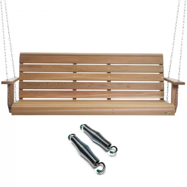 5-ft Porch Swing with Comfort Swing Springs - 1