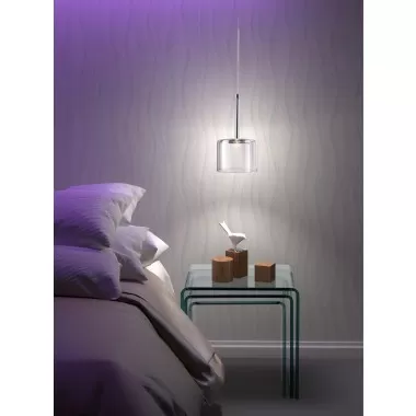 Zuo Modern Storm Ceiling Lamp Clear - Lifestyle