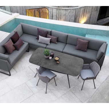 Cane-Line Flex Single Seater Module Indoor View