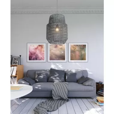 Zuo Modern Daydream Ceiling Lamp Gray - Lifestyle