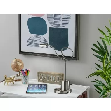 Adesso Eternity LED Desk Lamp With Smart Switch
