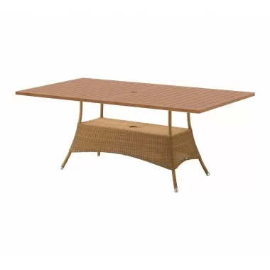 Cane-Line Lansing Dining Table Top Large Natural