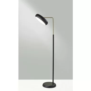 Adesso Lawson LED Floor Lamp With Smart Switch