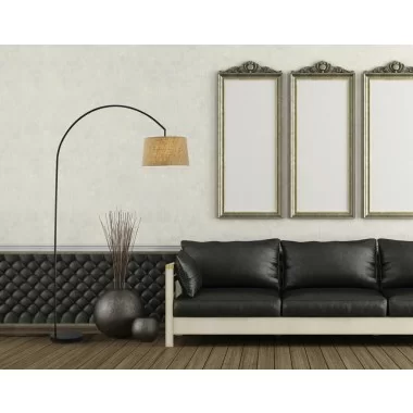 Adesso Goliath Arc Lamp Black