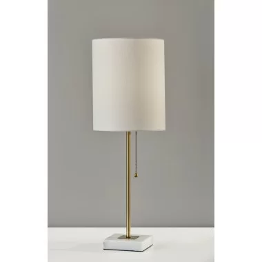 Adesso Fiona Table Lamp Brass