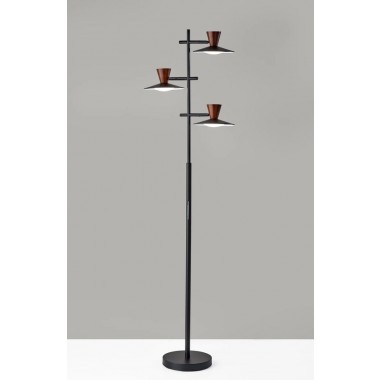 Adesso Elmore LED Tree Lamp With Smart Switch