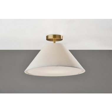 Adesso Finley Tapered Flush Mount 