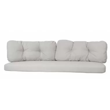 Cane-Line Ocean Large 3-Seater Sofa Cushion Set White