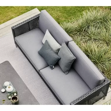 Cane-Line Connect 3-Seater Sofa top view