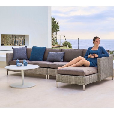 Cane-Line Connect Chaise Lounge Module Sofa, Left
