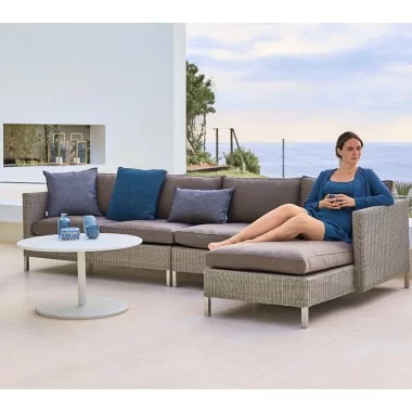 Cane-Line Connect 2-Seater Sofa, Right Module