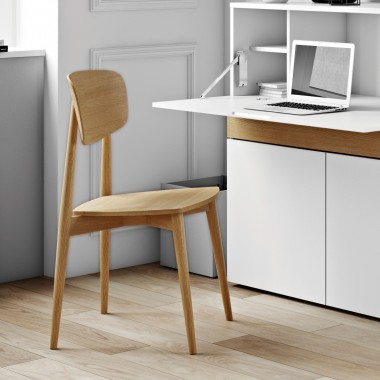TemaHome Sally Chair in Solid Oak - Lifestyle