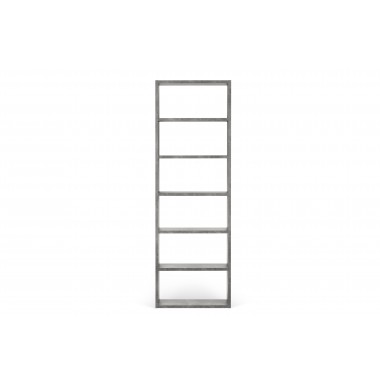 TemaHome Pombal Bookshelf 29" Starter Kit in Concrete Look - Front