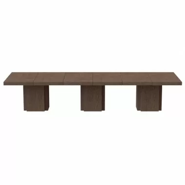 TemaHome Dusk Extra-Long Conference Table in Chocolate