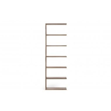 TemaHome Pombal Bookshelf 28" Expansion Kit in Walnut - Front