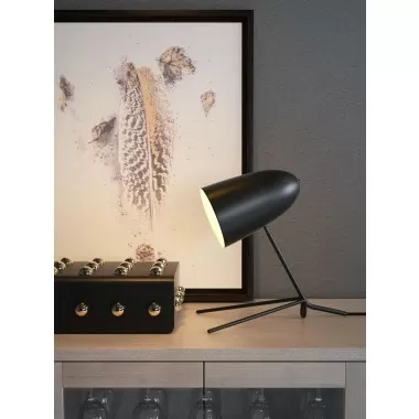 Zuo Modern Jamison Table Lamp Black - Lifestyle