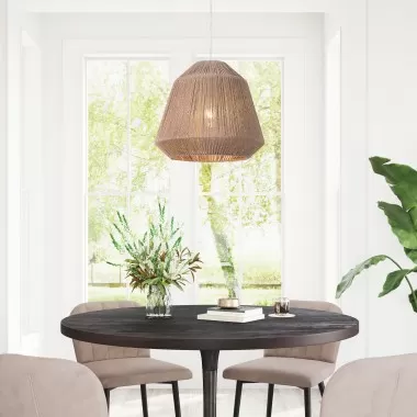 Zuo Modern Impala Ceiling Lamp Brown - Lifestyle 2