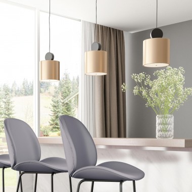 Zuo Modern Myson Ceiling Lamp Gold And Black - Lifestyle