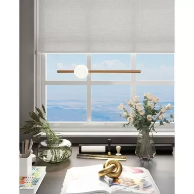 Zuo Modern Adeo Ceiling Lamp Brass - Lifestyle