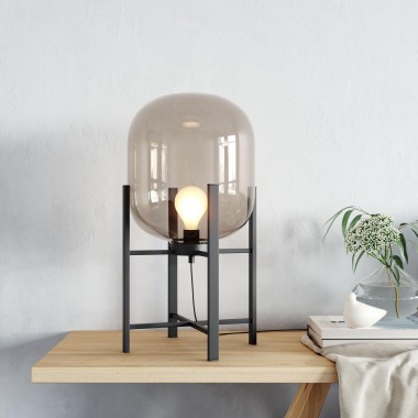 Zuo Modern Wonderwall Table Lamp Black - Lifestyle 2