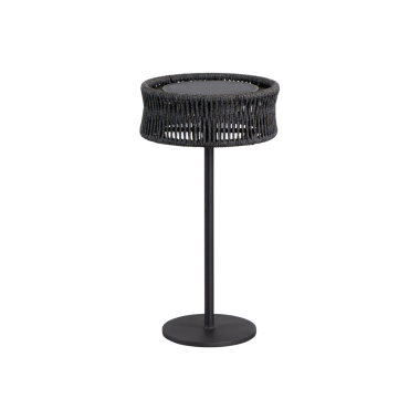 Cane-Line Illusion Table Lamp Medium Lava Grey