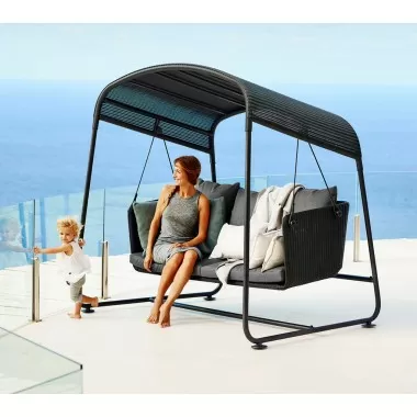 Cane-Line Cave Swing Sofa 