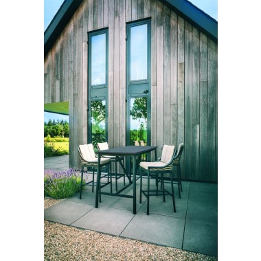 Alfresco Home Milou Gathering Chair | Cushions Inclusive - Set of Four - Lifestyle