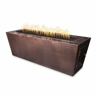 The Outdoor Plus Mesa Fire Pit - Hammered Copper