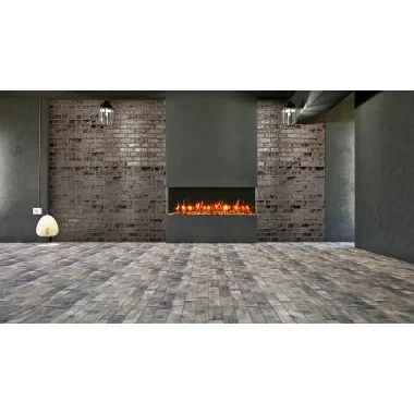 Remii 60" 3 Sided Electric Fireplace - Lifestyle