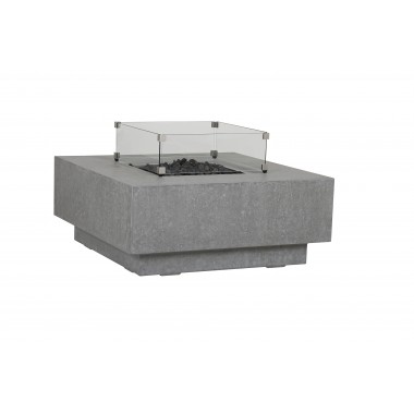 Sunset West Gravelstone Square Fire Table