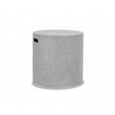 Sunset West Gravelstone Round Tank Cover - Front Side Angle