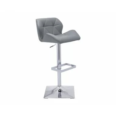 Sunpan Boulton Adjustable Stool - Graphite - Angled