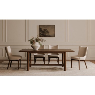 Arden Dining Table Brown -Lifestyle 1