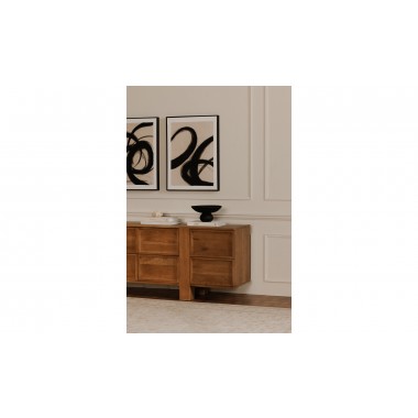 Asha Decorative Bowl Black Terracotta-Lifestyle 1