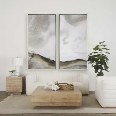 Mercana Hayden  Light Wood End/Side Table