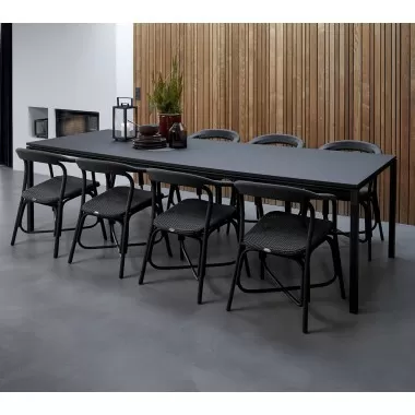 Cane-Line Noble Armchair INDOOR dining set view