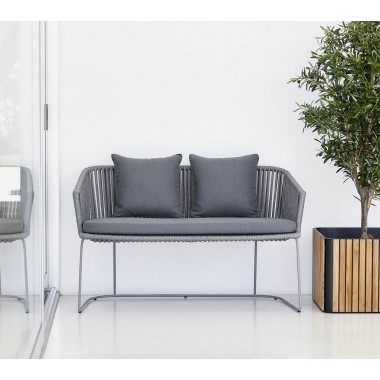 Cane-Line Moments Dining Bench, Cane-Line Soft Rope