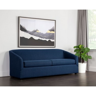 Sunpan Levy Sofa Bed Liv Indigo - Lifestyle