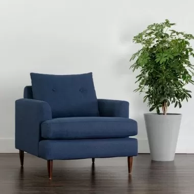 Sunpan Laurel Armchair Liv Indigo 