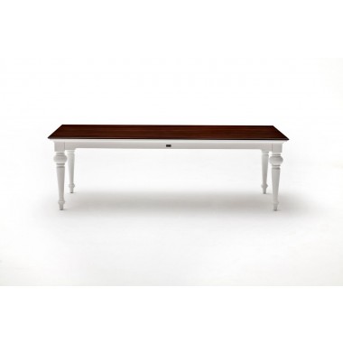 Provence Accent Dining Table 94 inches - Front Angle