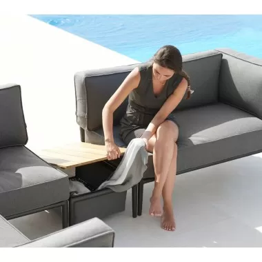 Cane-Line Conic Box Table Center View