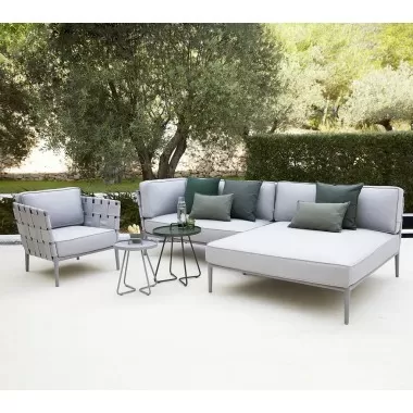 Cane-Line Conic lounge chair, Cane-line AirTouch - outdoor set