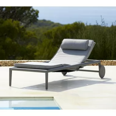 Cane-Line Conic Sunbed W/Gasspring