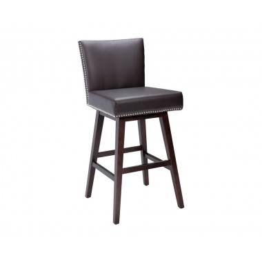 Vintage Swivel Barstool - Brown/Black/Castillo Cream/Coal Black/Grey/Overcast Grey, Frontview