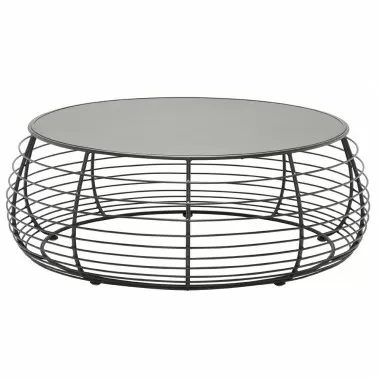 Woodard Latitude Coffee Table - Angled and Zoomed