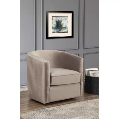 Alpine Furniture Maison Swivel Chair - Lifestyle