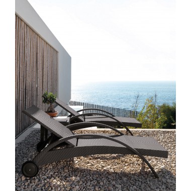 Hospitality Rattan Patio Soho Chaise Lounge